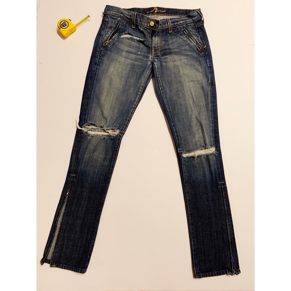 7 For All Mankind Distressed Jeans